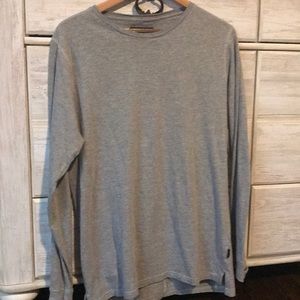 Premium collection men’s long sleeve Tshirt gray